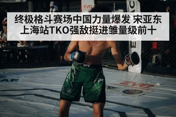 终极格斗赛场中国力量爆发 宋亚东上海站TKO强敌挺进雏量级前十